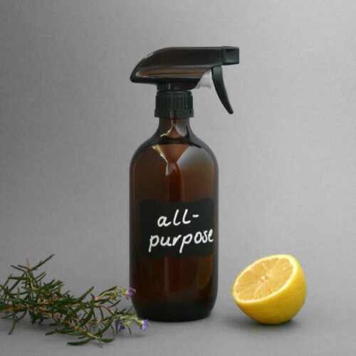 Amber Glass Spray Bottle