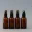 50ml amber glass fine mist spray bottles