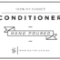ByMe designer decal white - conditioner