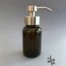 ByMe amber glass foaming soap pump