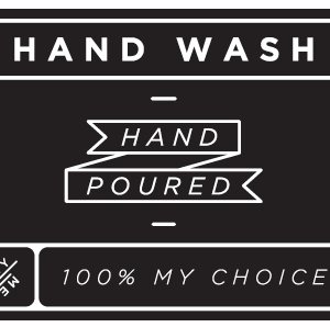 ByMe black designer decal - hand wash