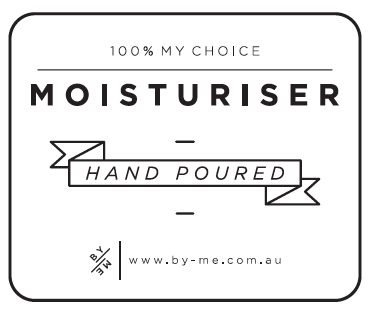ByMe Moisturiser decal white