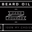 Mini Black Beard Oil Decal