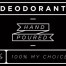 Mini Black Deodorant Decal