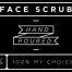 Mini Black Face Scrub Decal