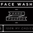 Mini Black Face Wash Decal