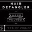 Mini Black Hair Detangler