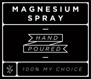 MINI magnesium spray decal
