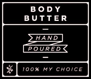 Mini Black Body Butter Decal