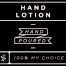 Mini Black Hand Lotion Decal