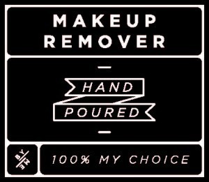 Mini Black Makeup Remover Decal