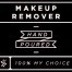 Mini Black Makeup Remover Decal