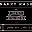 Mini Black Nappy Rash Decal