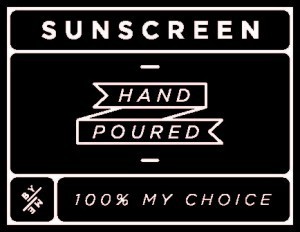 Mini Black Sunscreen Decal