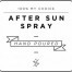 Mini White After Sun Spray Decal