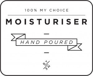 Mini White Moisturiser Decal