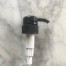 Black plastic soap pump to fit ByMe 1 litre glass bottles
