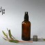 100ml amber glass spray bottle