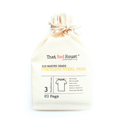 That Red House Stainless Steel Pegs